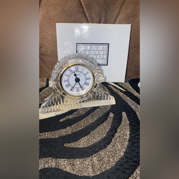 Beautiful Crystal Clock amazing condition - Picture 3 of 5